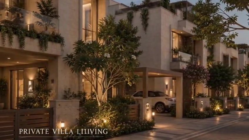 Private villa living district, Red Sea Coastal Development