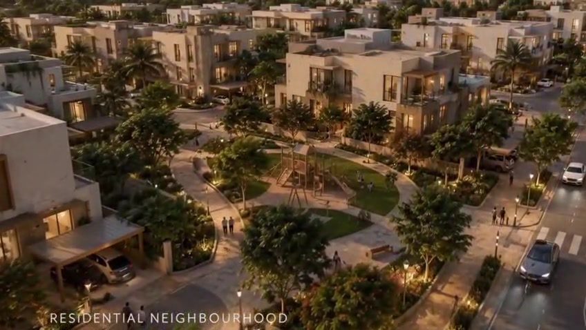 Residential neighbourhood, Red Sea Coastal Development